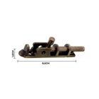 Trinco Ferrolho União Mundial 9cm Antique