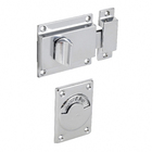 Trinco Livre/Ocupado Zamac Cromado 50xcm 1 peça