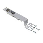 Trinco Para Janela Aço Cromado Acetinado 120x25x19mm União Mundial