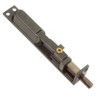 Trinco Para Janela Zamac Grafite 120x25x19mm União Mundial