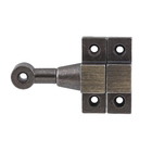 Trinco Sobrepor Zamac Oxidado 60x25mm 1 peça