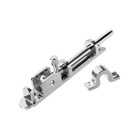 Trinco Universal 15cm Latão Cromado Cartela Isero