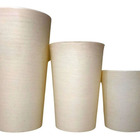 Trio De Vasos Para Plantas Grande Jardim Decorativo Bege