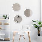 Trio Espelho Redondo 40x40