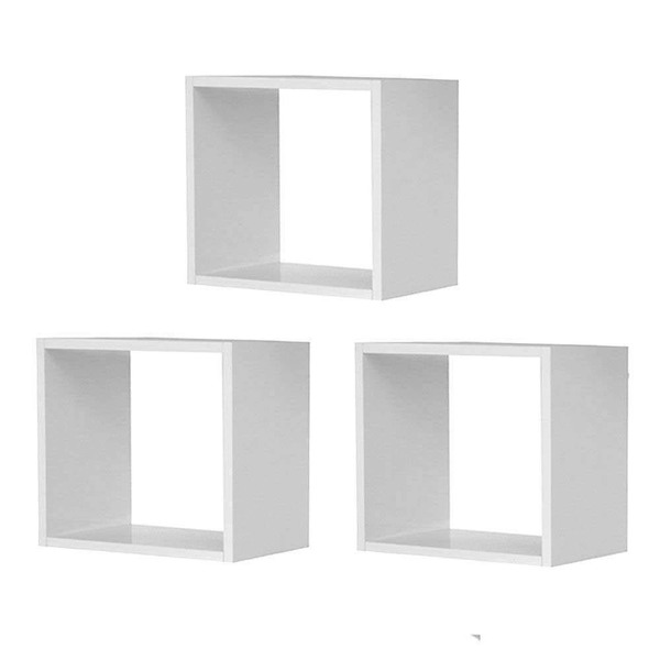 Trio Nicho Mdf Branco Tx Quadrado 30l X 20p X 30a Cm Nchbr019