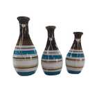 Trio Vaso Pq Enfeite Rack ,sala,quarto Ceramica Oferta. Tifan