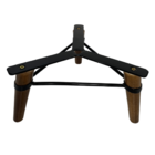 Tripé De Madeira Reforçado Suporte Para Vaso De Planta 30cm