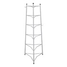 Tripé Porta Panelas Estrela Branco 6 Compartimentos 103cm