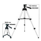 Tripé Profissional Nivel Laser Câmera Celular