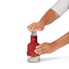 Triturador Cortador Manual Up Home Ud001 Vermelho Cinza