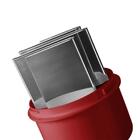 Triturador Cortador Manual Up Home Ud001 Vermelho Cinza