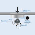 Triturador de Alimentos para Pia InSinkErator Premium 550 SR 127V 110V