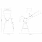 Triturador de Galhos e Folhas Elétrico Tramontina TE25T Bivolt