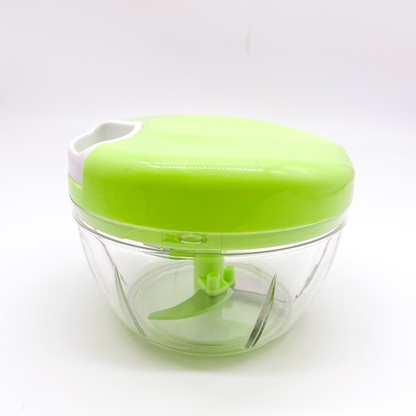 Triturador Processador Manual De Alimentos 3 Lâminas 500ml Ve