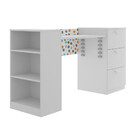 Trocador De Bebê Ou Escrivaninha Infantil Regulável Be Mobili