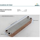 Trocador De Calor 40 Placas-spes-315-const.civil E Alimentos