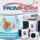 Trocador De Calor Aquecedor Piscina Fromtherm Ft60 - 220v Mon