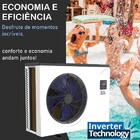 Trocador De Calor Inverter Wifi Para Piscinas 75 Mil Litros
