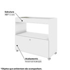 Trocador De Fraldas Algodão Doce - Branco