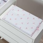 Trocador Impermeável De Quarto Com Capa Removível Percal 100%