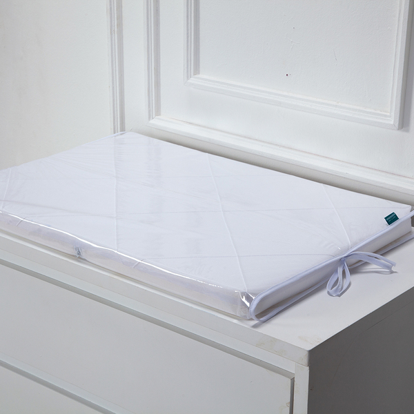 Trocador Impermeável De Quarto Com Capa Removível Percal 100%