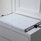 Trocador Impermeável De Quarto Com Capa Removível Percal 100%