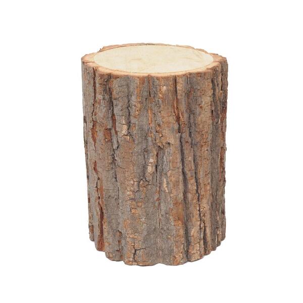 Tronco Decorativo De Madeira Marrom 20x15x15 1016159