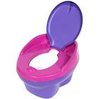 Troninho Penico Infantil 2 Em 1 Bichinhos Lilás - Styll Baby