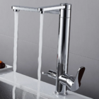 Ttorneira Cozinha Com Suporte Filtro Monocomando Bancada Gour