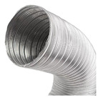 Tubo Alumínio 126mm Semi Rígido Trs Sicflux P/ Saída De Ar