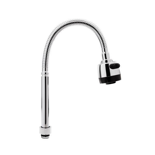 Tubo Bica 3/4" Flexível Gourmet Aço Inox Arejador Para Tornei
