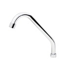 Tubo Bica Em Inox Cromado Para Torneira 3/4 Com Arejador Fixo