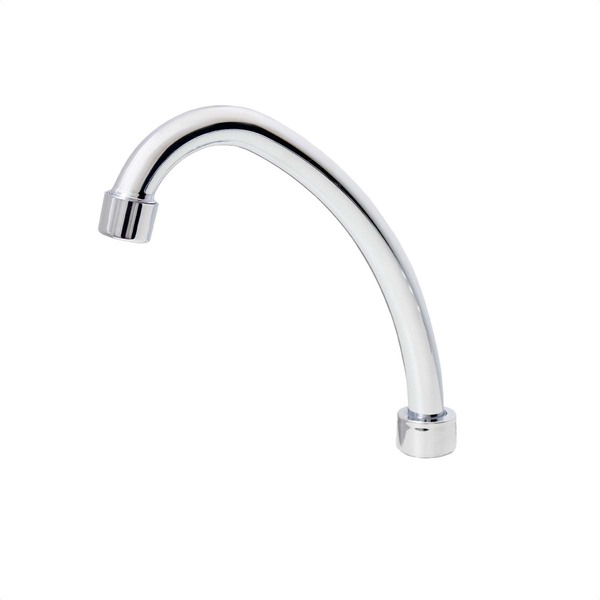 Tubo Bica Móvel Inox Cromado 3/4 Para Torneira Com Arejador F