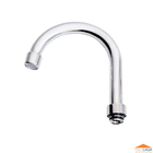 Tubo Bica Móvel Lavatório 3/4 Inox Cromado Arejador Fixo