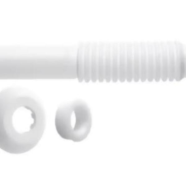 Tubo De Ligação Ajustável Para Vaso 290403 Branco - Blukit