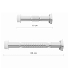 Tubo De Ligação Flexível C/ Canopla P/ Vaso Sanitário Branco