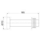 Tubo De Ligação Para Bacia Sanitária Docol Chroma 5892ce 20cm