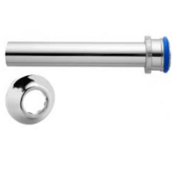 Tubo De Ligação Para Vaso Sanitário Dn38x240mm- Blukit