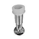 Tubo de Ligação Plástico Cromado 1.1/2" 25cm Astra