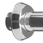 Tubo De Ligação Vaso Plástico Cromado Ajustável 20 Cm Astra