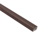 Tubo Descida Alumínio Marrom 200cm BellaCalha