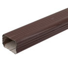 Tubo Descida Alumínio Marrom 300cm BellaCalha