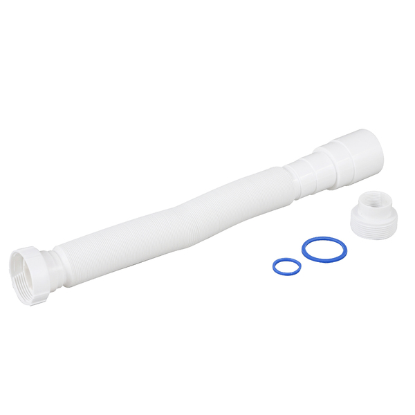 Tubo Extensivo Universal Plástico Branco 1", 1.1/4" e 1.1/2" 150cm Equation