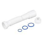 Tubo Extensivo Universal Plástico Branco 1", 1.1/4" e 1.1/2" 30cm Equation