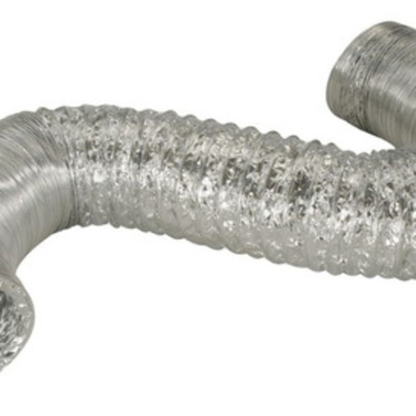 Tubo Flexível Aluminizado 1 Metro 100mm 4 Polegadas Sicflux