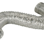 Tubo Flexível Aluminizado 1 Metro 200mm 8 Polegadas Sicflux