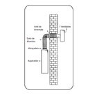 Tubo Flextic para Aquecedor de Água a Gás 76mm 3m Westaflex