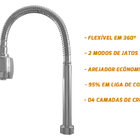 Tubo Gourmet Completo Para Torneira De 3/4