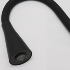 Tubo Gourmet Cone Flexível Preto Para Torneira De Cozinha