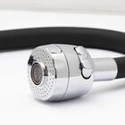 Tubo Gourmet Flexível Preto Para Torneira De Cozinha  Casagra